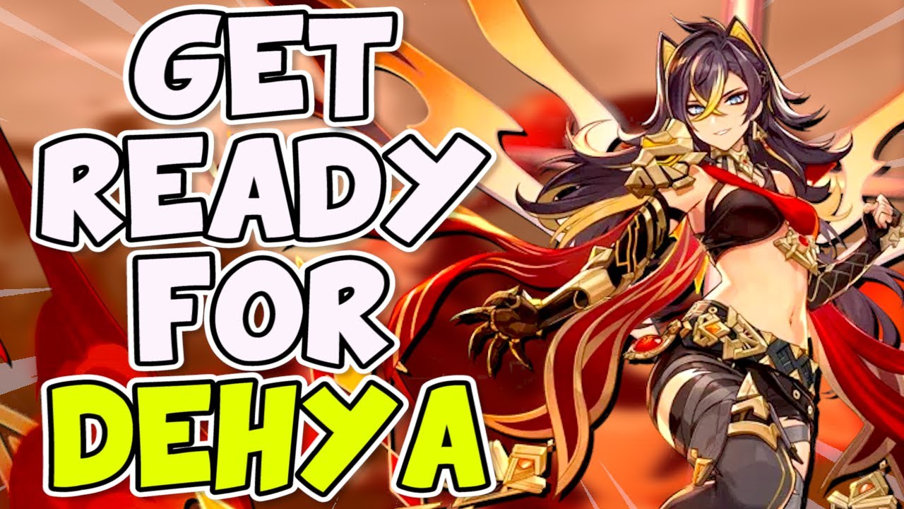 Genshin Impact Dehya best build, Talent and Ascension materials, weapon,  and Artifacts