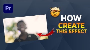 How to create lens blur effect in premiere pro