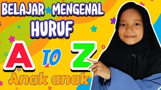 Belajar Huruf A-Z | Video Edukasi Anak Ceria & Penuh Warna 