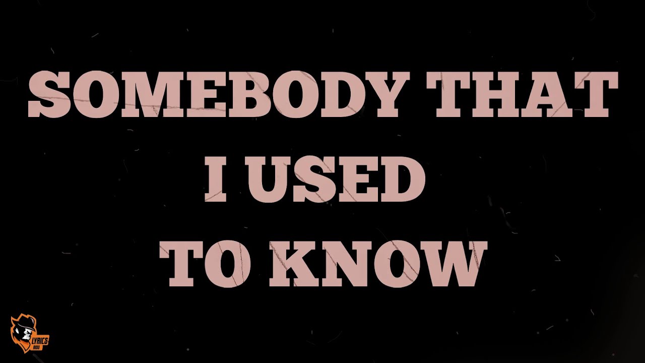 SomeBody That I Used To Know | Gotye | Whatsapp Status Video