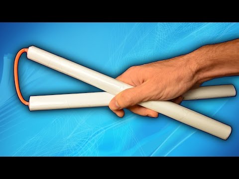 hoe nunchucks te maken van papier