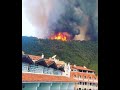 Пожар в Турции. Пожар в Мармарисе 30 июля 2021 года.