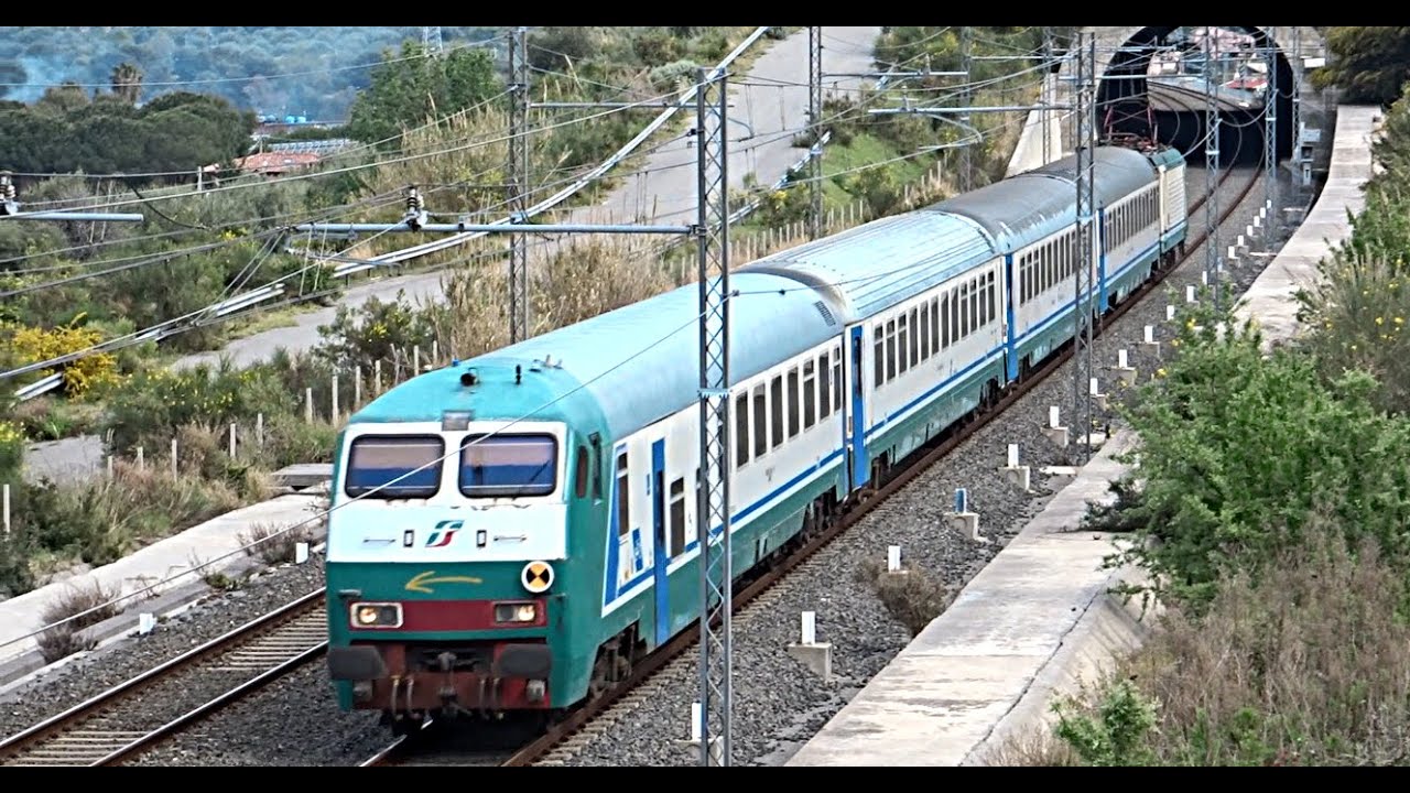 [HD - Treni] Pilota UIC-X+Treno Regionale Trenitalia per S.Agata in transito pressi di PC Tindari!
