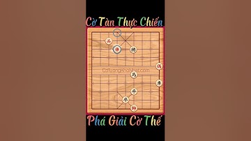 cờ tướng |cờ tàn thực chiến _phá giải cờ thế P162#shorts