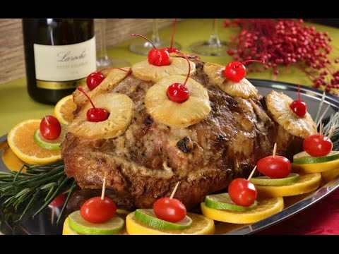 Cómo Preparar Pierna de Cerdo Mechada con Piña para Navidad - YouTube