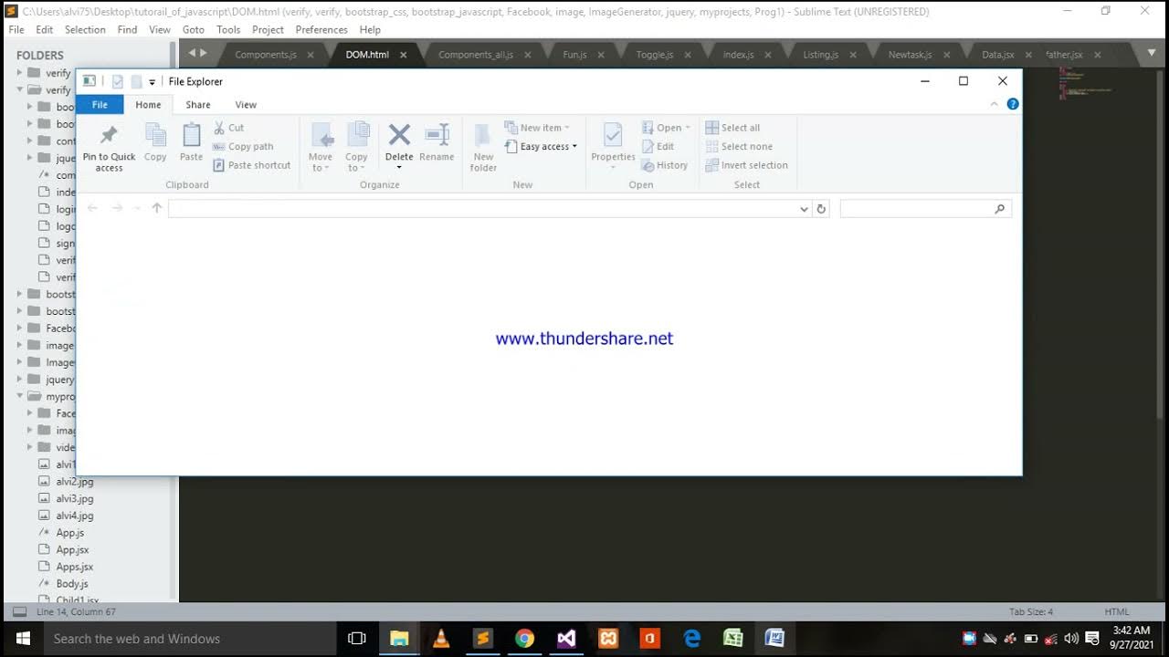 DOM button click events in javascript - YouTube
