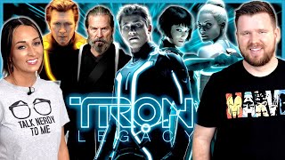 My wife watches TRON LEGACY for the FIRST time || Movie Reaction
