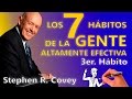 Los 7 Hábitos de la Gente Altamente Efectiva - Stephen R. Covey - Tercer hábito - Resumen