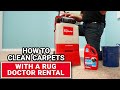 How to clean carpet with a rug doctor rental  ace hardware