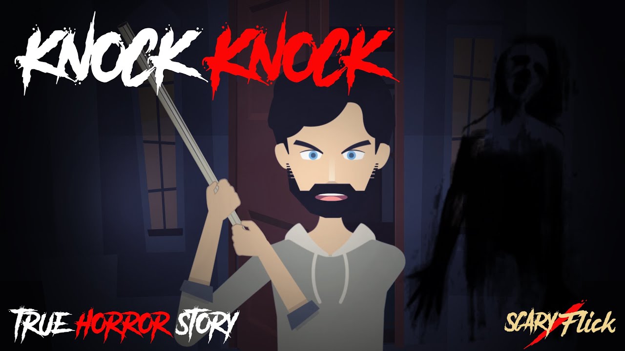 Knock Knock I Animated True Horror Story In Hindi I Scary Flick E57