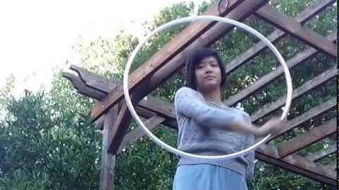 Hoop Tutorial: One Handed Isolation [Slow Motion] [Single Hoop]