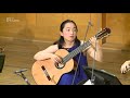 ARD-Musikwettbewerb 2017 Semifinale Gitarre - Kanahi Yamashita, Japan
