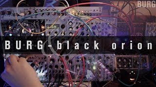Burg - Black Orion Digitakt, Avalon Bassline, Korg Volca, Modular