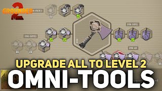 Grounded 2 - How To Upgrade All Omni Tools To Level 2 (Roach Chunks, Scorpion Stinger, Lingonberry)