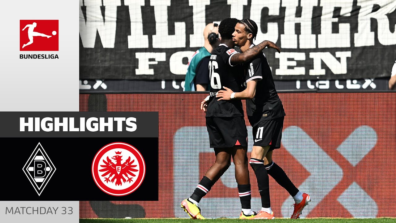 Monchengladbach vs Frankfurt Full Match Replay