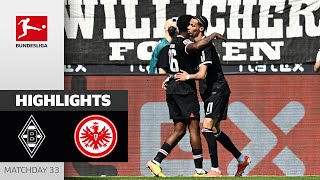 Frankfurt Underpins 6Th Place! | Borussia M'gladbach - Eintracht Frankfurt 1-1 | Highlights | Md 33