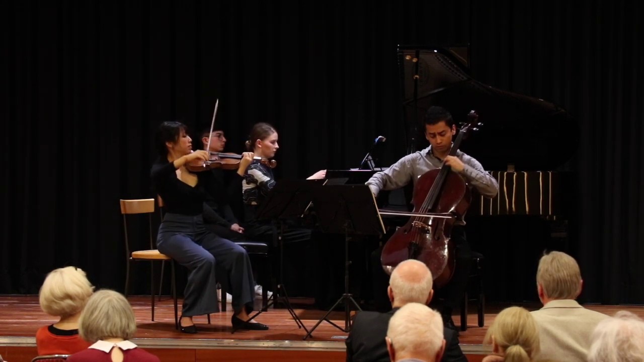 Synergia Ensemble, Beethoven Klaviertrio in Es-Dur, op.70 Nr.2 - III. Allegretto man non troppo