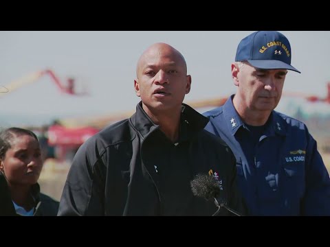 Maryland Gov. Wes Moore gives update on Baltimore Key Bridge collapse