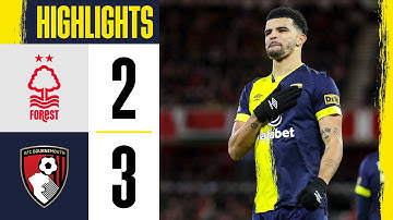Dominic Solanke nets stunning HAT-TRICK 🔥 | Nottingham Forest 2-3 AFC Bournemouth