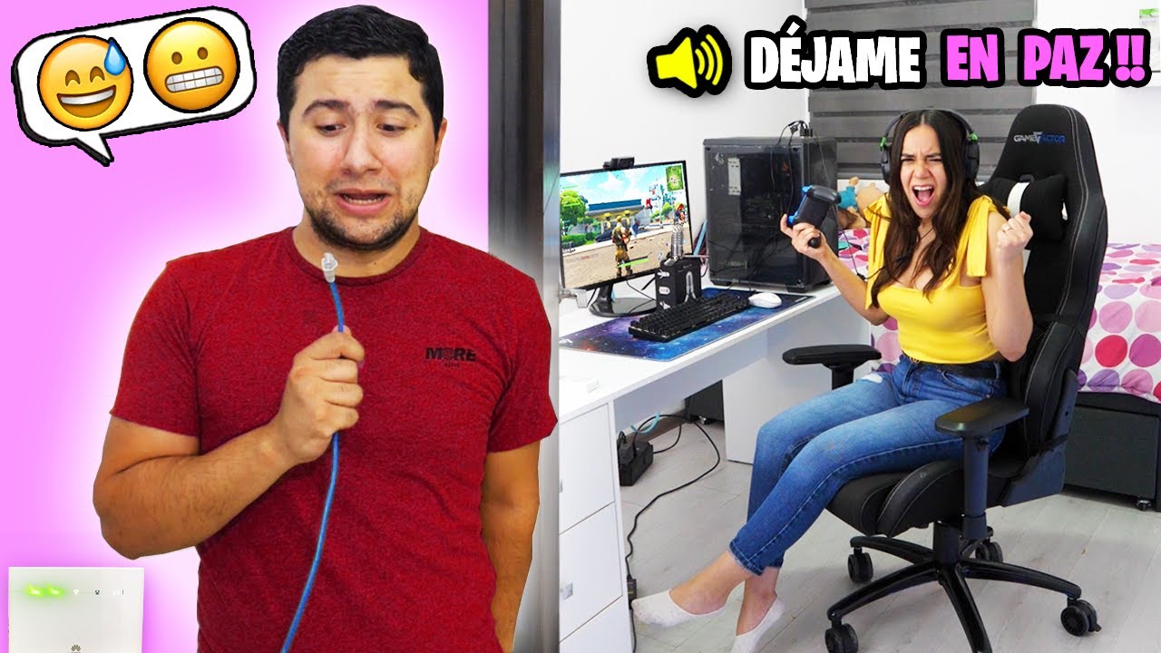 Le ARRUINÉ el DIRECTO a mi NOVIA a ESCONDIDAS 🤣🤫 *me descubrió* - BROMA