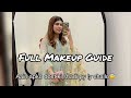 Aj makeup makeup khelain  full makeup guide  ammara ahmad