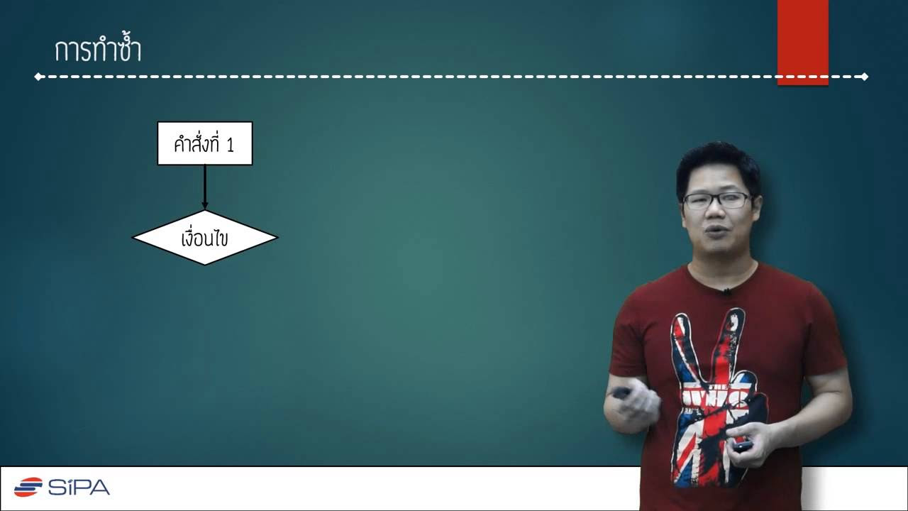 โครงสร้างแบบทําซ้ํา  2022 Update  [3-8] การทำซ้ำ