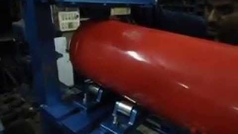 FIRE EXTINGUISHER BOTTEL ROLL MARKING MACHINE TUSHAR HOSES PVT.LTD.