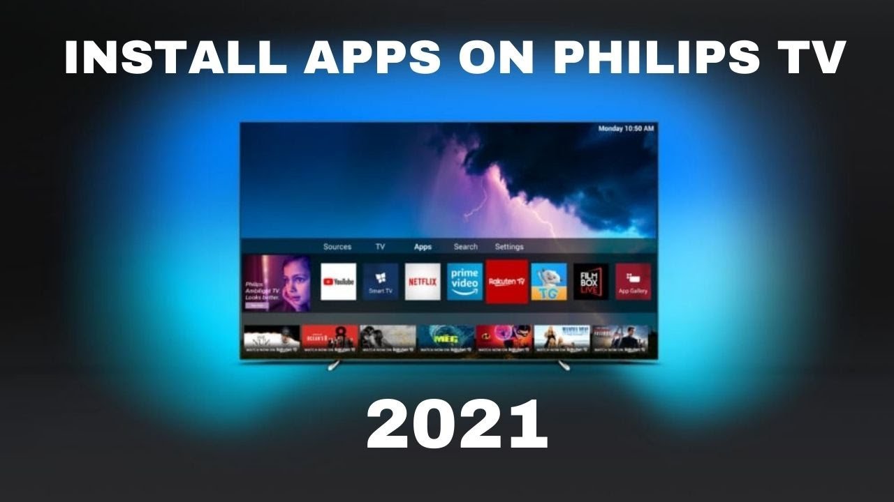 Como baixar aplicativo na TV Philips