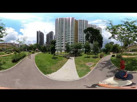 Taking a stroll at Clementi Firefly park (360)