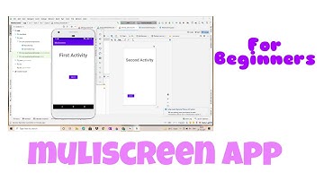 Multiscreen Application In Android Studio || For Beginners || Java