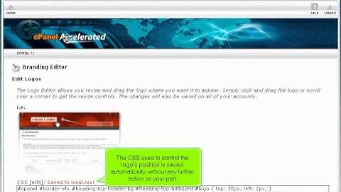How to change cPanel