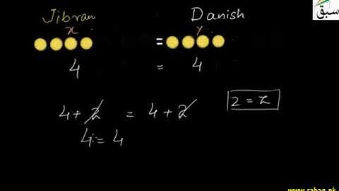 Cancellation Property of Equality (Class Pre-9th & 9th)