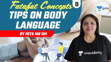 Tips on Body Language | L 8 | Fatafat Concepts | GATE 2022 CSE | Mita Ma