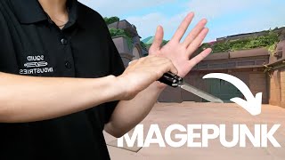 VALORANT Magepunk 3.0 Butterfly Knife Inspect IRL | Tutorial