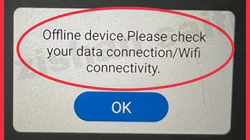 Cent Mobile Offline device Please check you data connection/WiFi connectivity Problem Solve