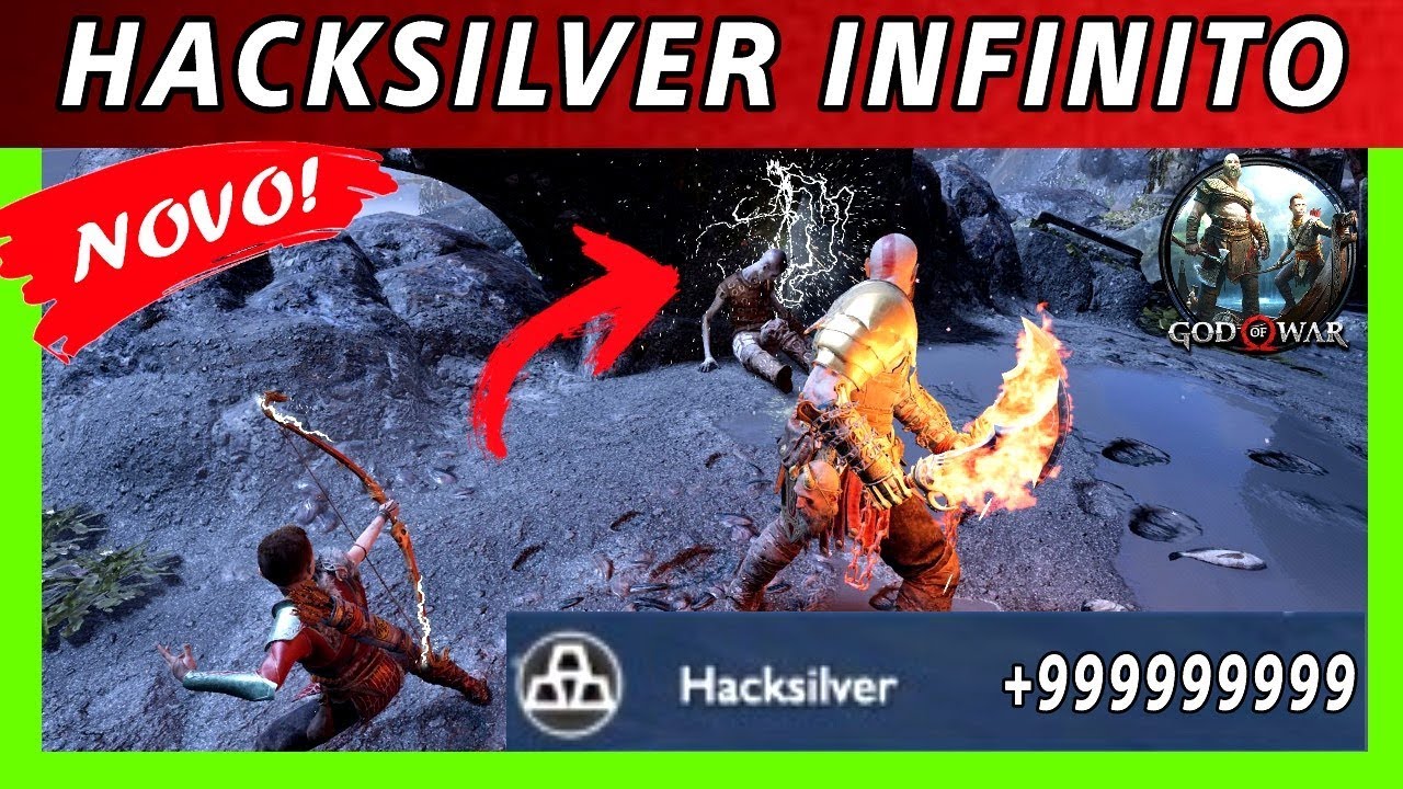 Bug de HACKSILVER INFINITO no novo GOD OF WAR 