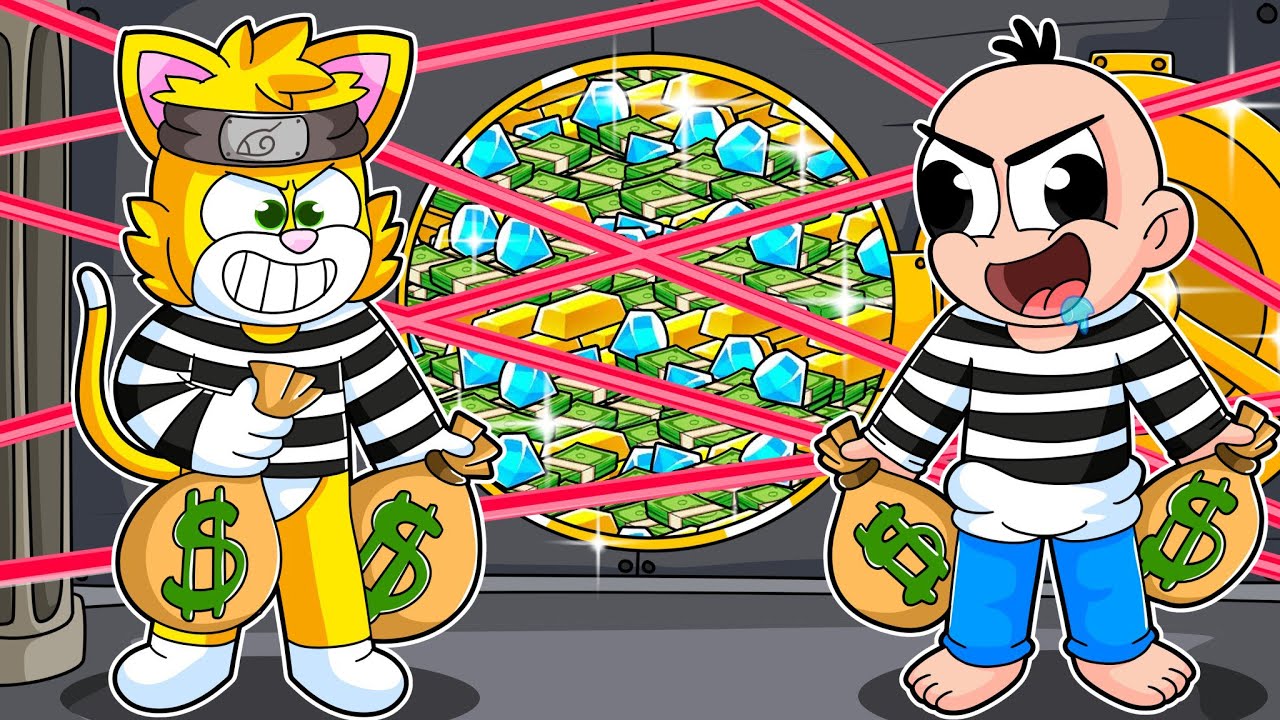 ¡ROBAMOS el NUEVO BANCO mas SEGURO y MILLONARIO de ROBLOX | 2 Noobs vs BANCO BILLONARIO