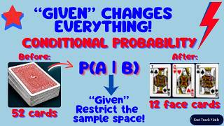 Conditional Probability Made EASY! (The Given Rule)