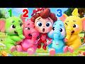 One Elephant Went Out To Play Learn Numbers Superhero Song Nursery Rhyme Kids Song BabyBus 