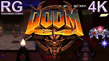 Doom 64 EX - PC – Intro & gameplay stages 1 and 2 (hidden stage Hectic) [4K60]