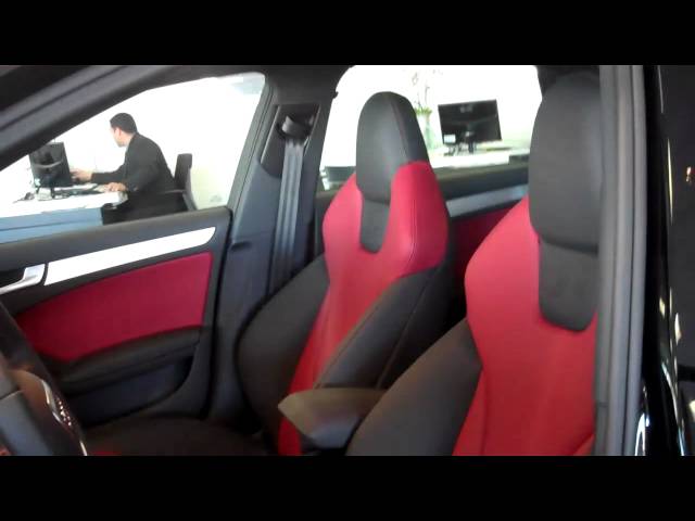 12 Audi S4 With Magma Red Interior Video Watch Now Autoportal Com