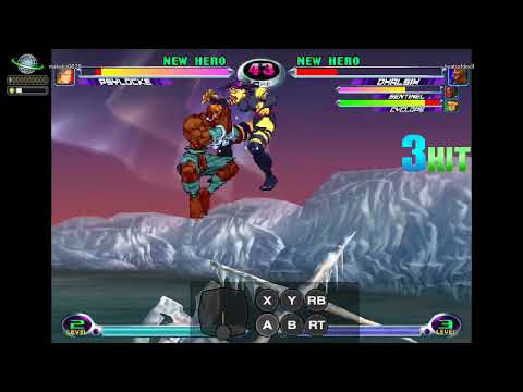 MvC2 Dhalsim/Sentinel 90% crossunder incoming mix, launch Cyclops Inferno extender OTG x HSF 012426