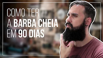 Quanto tempo para ter uma barba cheia?