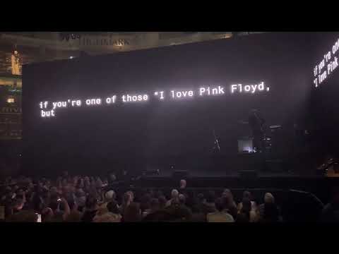 Roger Waters Opening Night Intro July 6, 2022 Pittsburgh PPG Paint Arena
