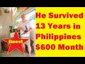 What is the minimum cost of living in the Philippines