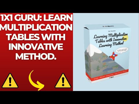 1x1 GURU: LEARN MULTIPLICATION TABLES WITH INNOVATIVE METHOD - 1x1 GURU: LEARN MULTIPLICATION REVIEW