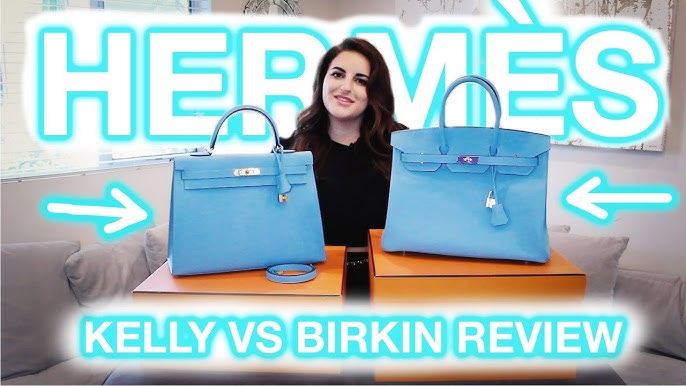 Unboxing this Hermès Kelly 25 in beautiful Blue Celeste is sure to cur
