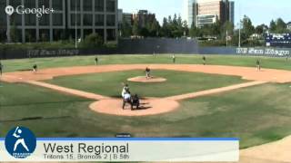 #NCAAD2 Baseball: @cppbroncos vs. @ucsdtritons