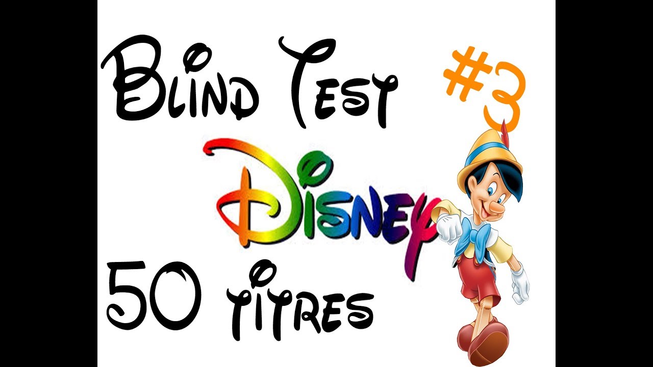 Blind Test Disney #3 (50 titres)
