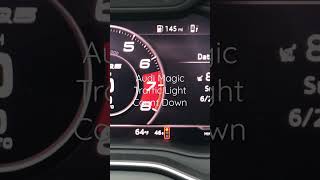 #audi magic! traffic light timer #shorts #shortvideo #tiktok #youtubeshorts #porsche #car #vw